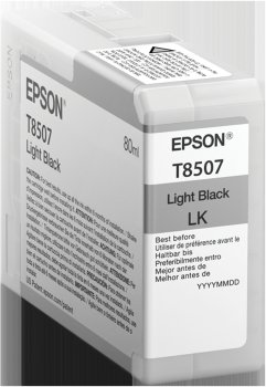 Epson Singlepack Photo Light Black T850700 UltraChrome HD ink 80ml - obrázek produktu