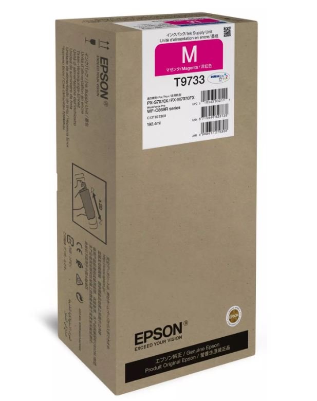 Epson WorkForce Pro WF-C869R Magenta XL Ink - obrázek produktu