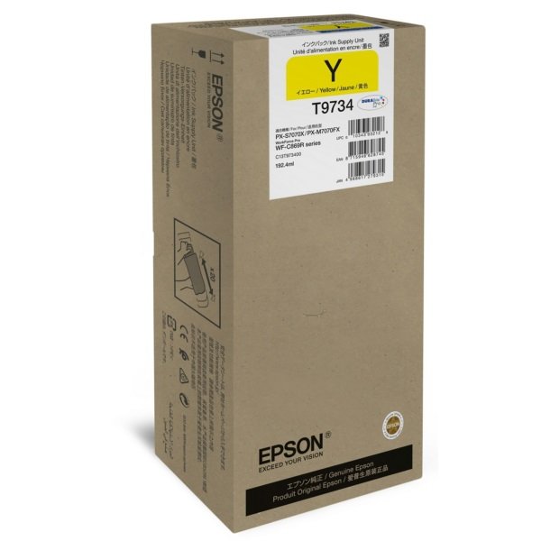 Epson WorkForce Pro WF-C869R Yellow XL Ink - obrázek produktu