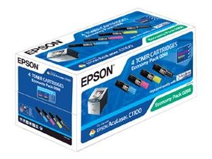 EPSON Toner čer+bar AcuLaser C1100/ CX11 - CMYK - obrázek produktu