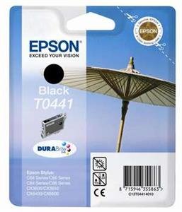 EPSON černá C64/ C66/ C84/ C86/ CX3650/ CX6400 Standard T0441 DURABrite - obrázek produktu