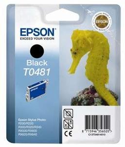 EPSON Ink ctrg černá proRX500/ RX600/ R300/ R200 T0481 - obrázek produktu
