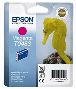 EPSON Ink ctrg Magenta pro RX500/ RX600/ R300/ R200 T0483 - obrázek produktu