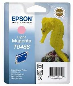 EPSON Ink ctrg Light Magenta RX500/ RX600/ R300/ R200  T0486 - obrázek produktu