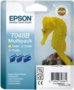 EPSON ink multipack R200/ R300/ RX500/ RX600 -LM,LC,Y T048B - obrázek produktu