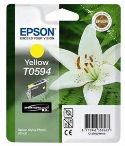 EPSON Ink ctrg žlutá pro R2400 T0594 - obrázek produktu