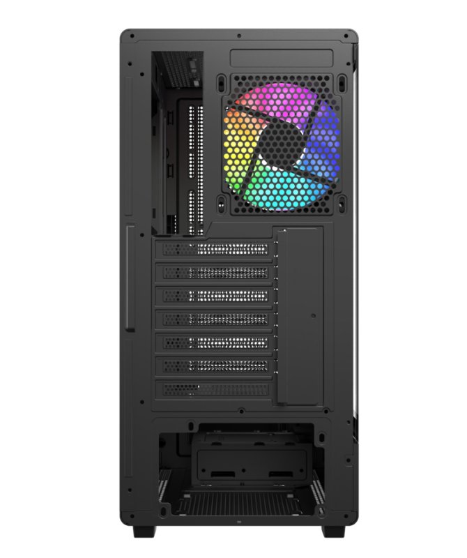 FSP M221-BA / Midi Tower / Transpar. / Černá - obrázek č. 9