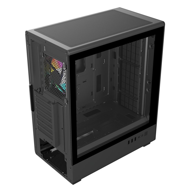 FSP M221-BA / Midi Tower / Transpar. / Černá - obrázek č. 11
