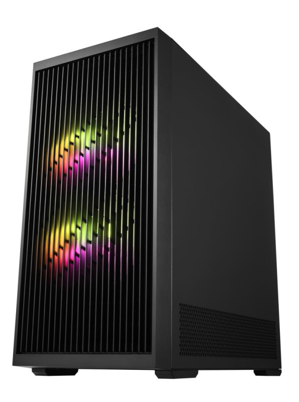 FSP M330-BA / Midi Tower / Transpar. / Černá - obrázek č. 6