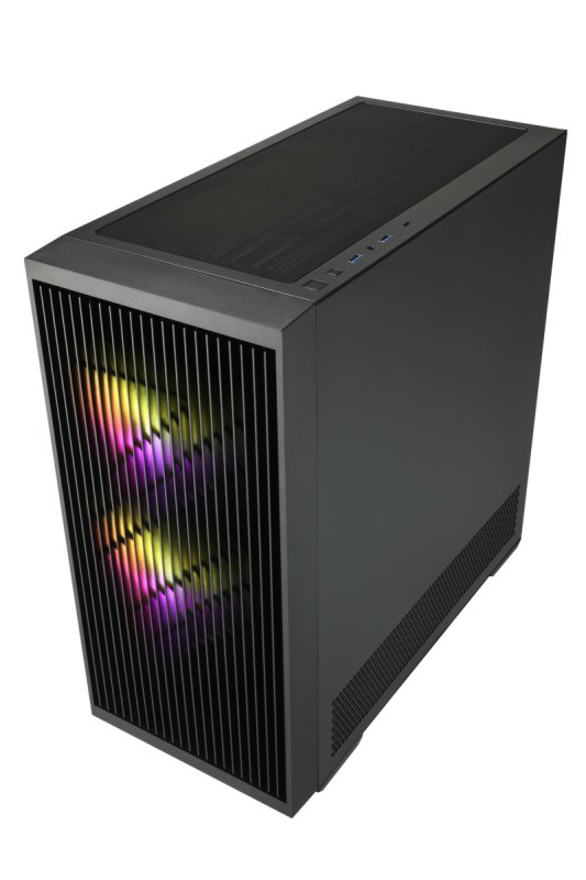 FSP M330-BA / Midi Tower / Transpar. / Černá - obrázek č. 7