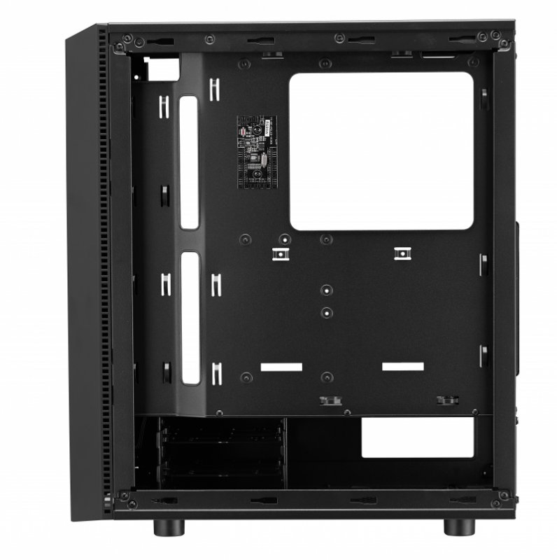 FSP/ Fortron ATX Midi Tower CMT350 Black, průhledná bočnice, 1 x A. RGB LED 120 mm ventilátor - obrázek č. 3