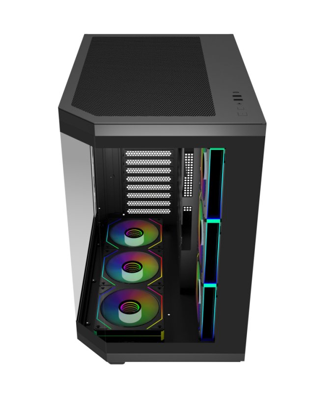 FSP U580-BA / Big Tower / Transpar. / Černá - obrázek č. 3