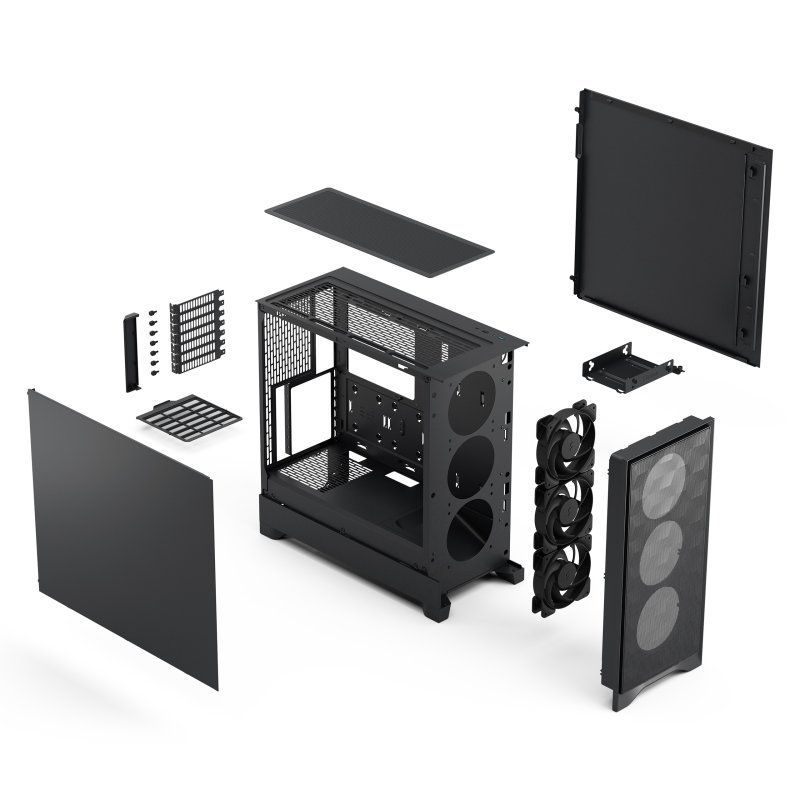 Fractal Pop 2 Air / Midi Tower / Černá - obrázek č. 9