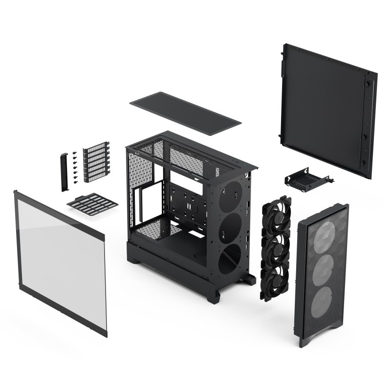 Fractal Pop 2 Air / Midi Tower / Transpar. / Černá - obrázek č. 9