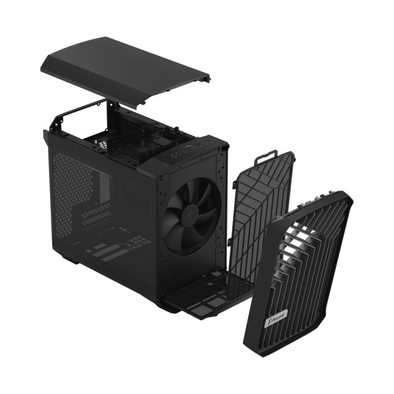 Fractal Design Torrent Nano Black TG Dark Tint - obrázek č. 10