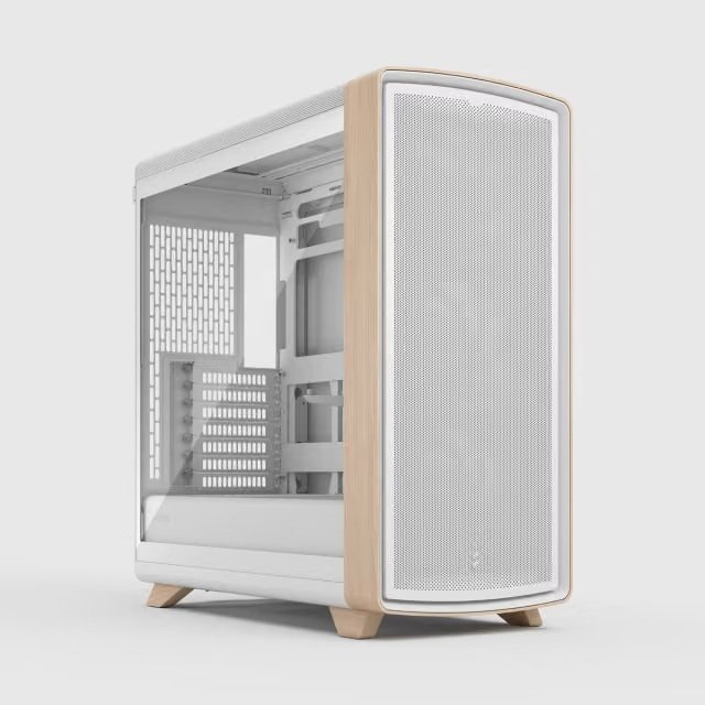 Fractal Design Summit Chalk White TG Clear Tint - obrázek produktu