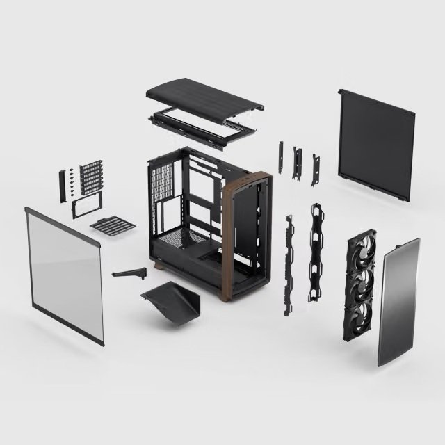 Fractal Design Summit Black TG Light Tint - obrázek č. 5