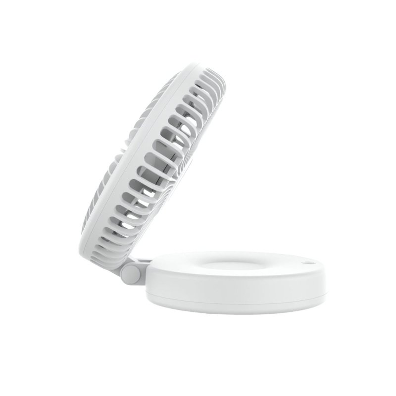Platinet PRDF0396 skládací stolní ventilátor 19 cm, akumulátor 2400 mAh, bílá - obrázek č. 1