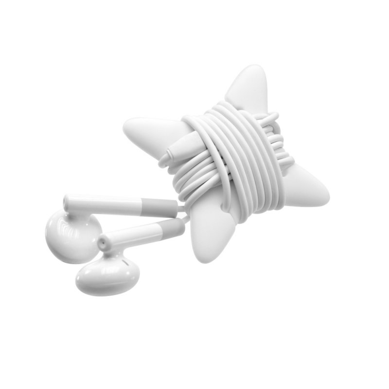 Pecková sluchátka FIXED EGG2 s mikrofonem, bílá - obrázek č. 3