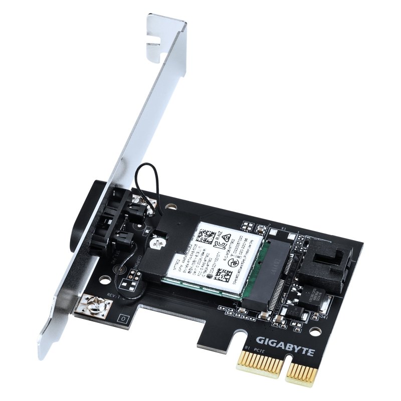 GIGABYTE PCI-E Wifi+BT 1200MBps 802.11a / x Wi-Fi 6E - obrázek č. 1