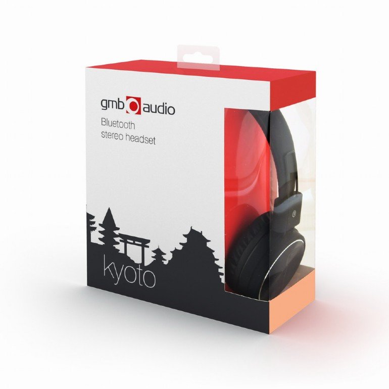 Gembird Stereo Headset Kyoto černá - obrázek č. 2