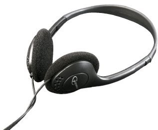 Gembird sluchátka MHP-123, bez mikrofonu, černá - obrázek produktu