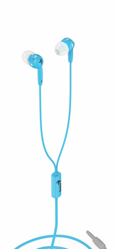 Sluchátka Genius HS-M320 mobile headset, blue - obrázek č. 1