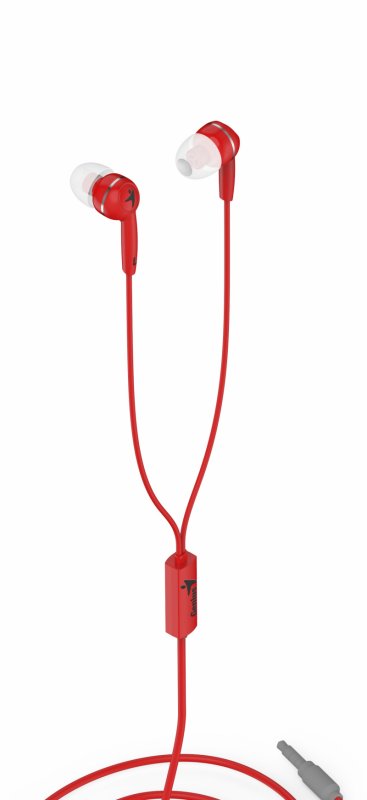 Sluchátka Genius HS-M320 mobile headset, red - obrázek č. 1