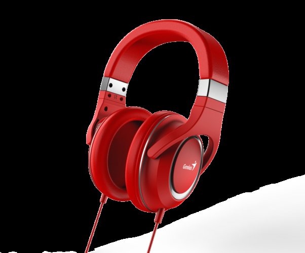 Sluchátka GENIUS HS-610, red - obrázek produktu