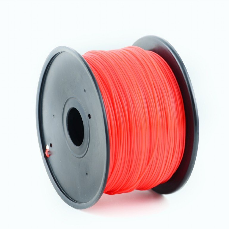 GEMBIRD Struna pro 3D tisk, ABS, 1,75mm, 1kg, 400m, červená - obrázek produktu