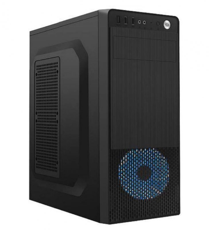 Gembird Computer case Midi Tower Fornax 150 Blue USB 3.0 - obrázek produktu