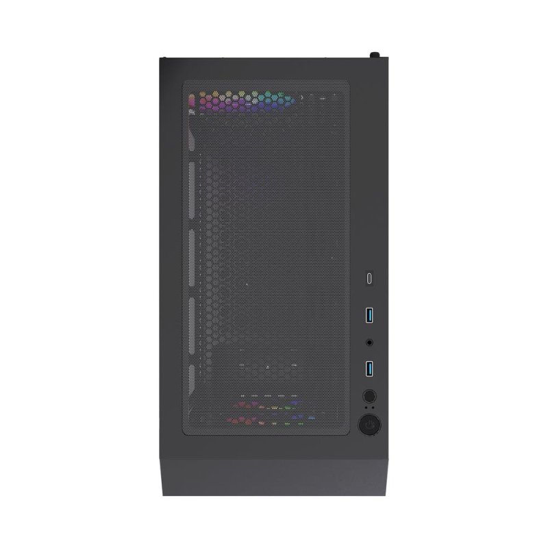 GEMBIRD Fornax 900 / Midi Tower / Transpar. / Černá - obrázek č. 5