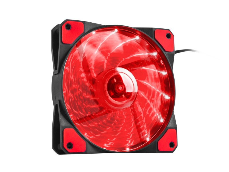 Ventilátor Genesis Hydrion 120, červené LED, 120mm - obrázek č. 3
