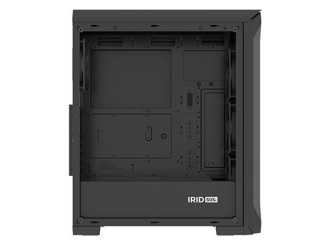 Počítačová skříň Genesis IRID 505F, černá, MIDI TOWER, 5x120mm ventilátory - obrázek č. 13