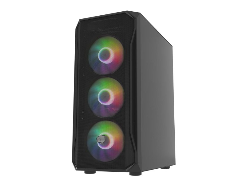 PC skříň Fury SHOBO / Midi Tower / Transpar. / Černá - obrázek č. 9