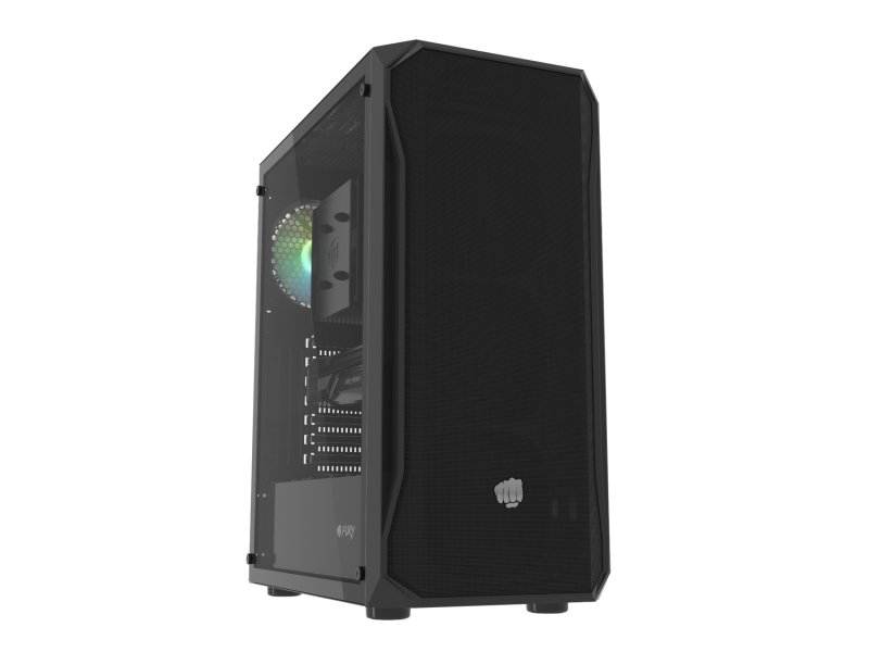 PC skříň Fury SHOBO SH4 RGB Midi Tower, Window, - obrázek produktu