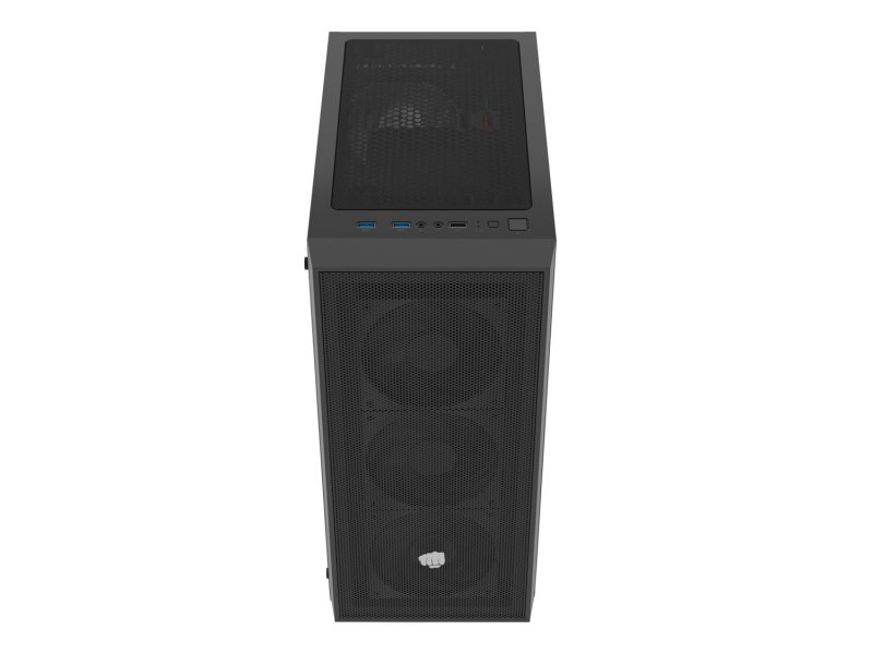 PC skříň Fury SHOBO SH8, Midi Tower, Černá - obrázek č. 9
