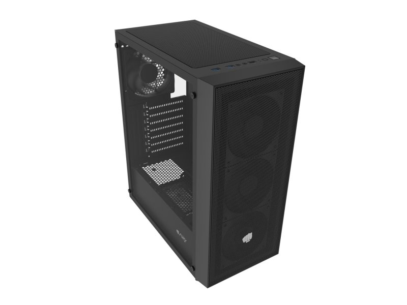 PC skříň Fury SHOBO SH8, Midi Tower, Černá - obrázek č. 12
