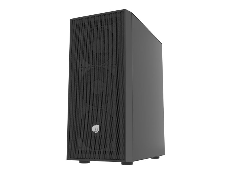 PC skříň Fury SHOBO SH8, Midi Tower, Černá - obrázek č. 8