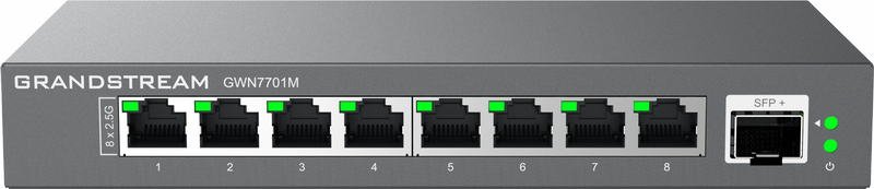 Grandstream GWN7701M Unmanaged Network Switch 8x2,5Gb portů /  1 SFP+ - obrázek č. 1