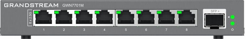 Grandstream GWN7701M Unmanaged Network Switch 8x2,5Gb portů /  1 SFP+ - obrázek produktu