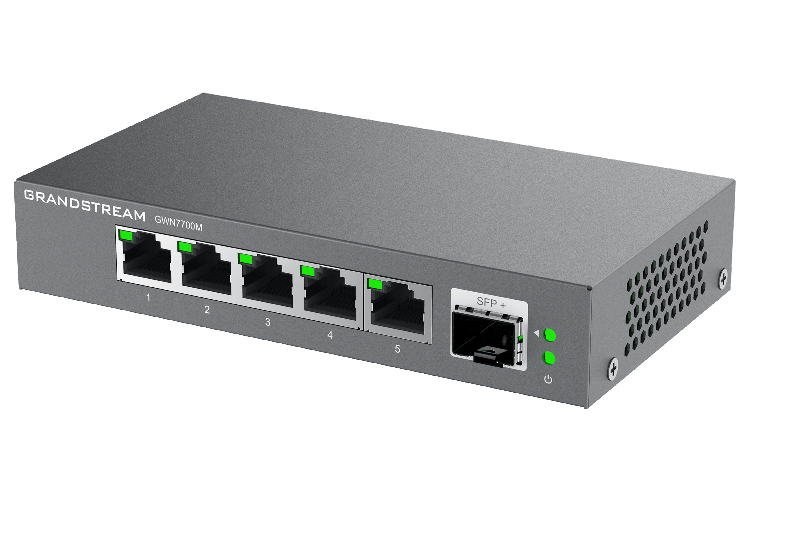 Grandstream GWN7700M Unmanaged Network Switch 5 2,5Gb portů /  1 SFP+ - obrázek č. 1