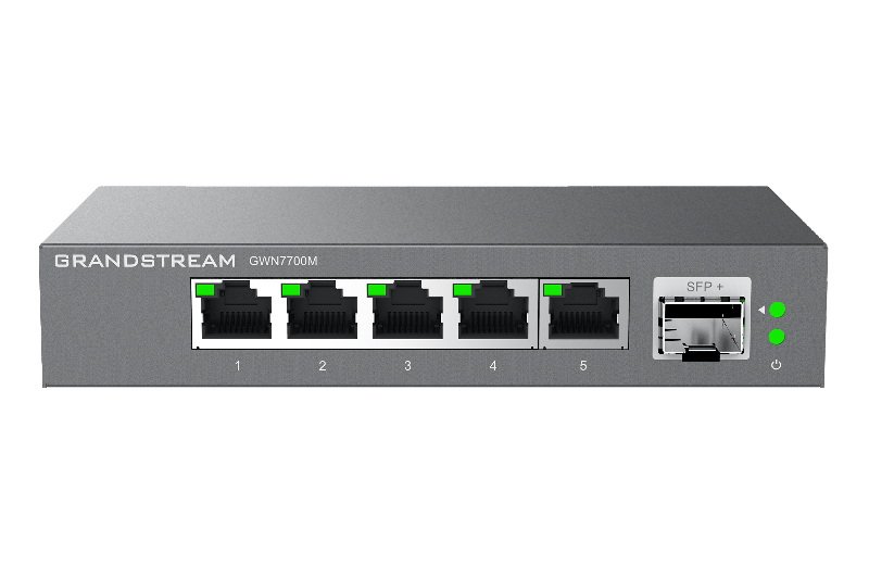 Grandstream GWN7700M Unmanaged Network Switch 5 2,5Gb portů /  1 SFP+ - obrázek produktu