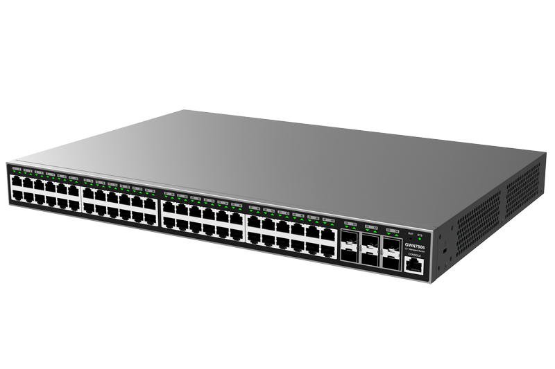 Grandstream GWN7806 Layer 2+ Managed Network Switch, 48 portů /  6 SFP+ - obrázek č. 1