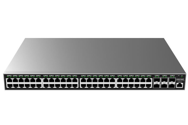 Grandstream GWN7806P Layer 2+ Managed Network PoE Switch, 48  portů /  6 SFP+ - obrázek č. 2