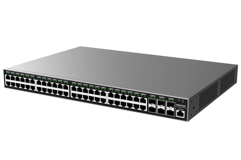 Grandstream GWN7806P Layer 2+ Managed Network PoE Switch, 48  portů /  6 SFP+ - obrázek č. 1