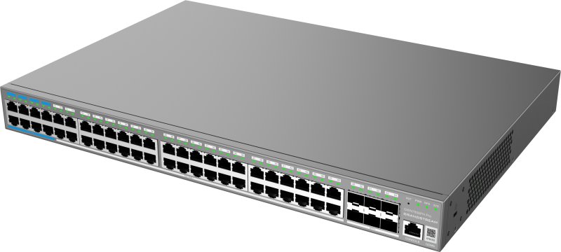 Grandstream GWN7806PH Pro L2++ Managed switch, 48x 1Gb RJ45, PoE++, 6x SFP+, stacking - obrázek č. 2
