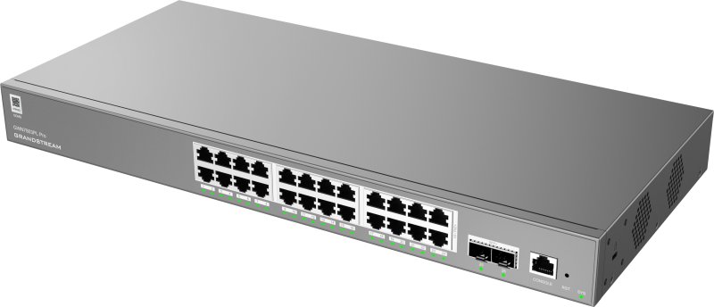 Grandstream GWN7803PL Pro L2++ Managed switch, 24x 1Gb RJ45, PoE+, SFP+, DHCP, CLI, VLAN - obrázek č. 2