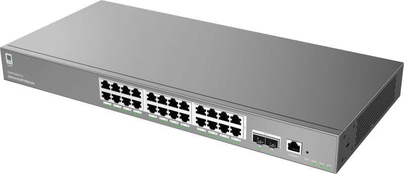 Grandstream GWN7803 Pro  L2++ Managed switch, 24 portů, 2x SFP+, DHCP, QoS, VLAN, CLI - obrázek č. 2