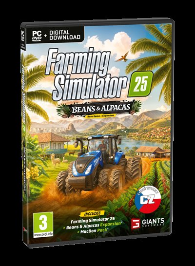 PC - Farming Simulator 25: Beans & Alpacas Edition - obrázek produktu